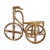 Rattan tricycle plant door