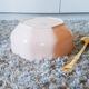 Pink salad bowl by "Villeroy & Boch" made in France