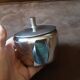 Stainless steel sugar bowl