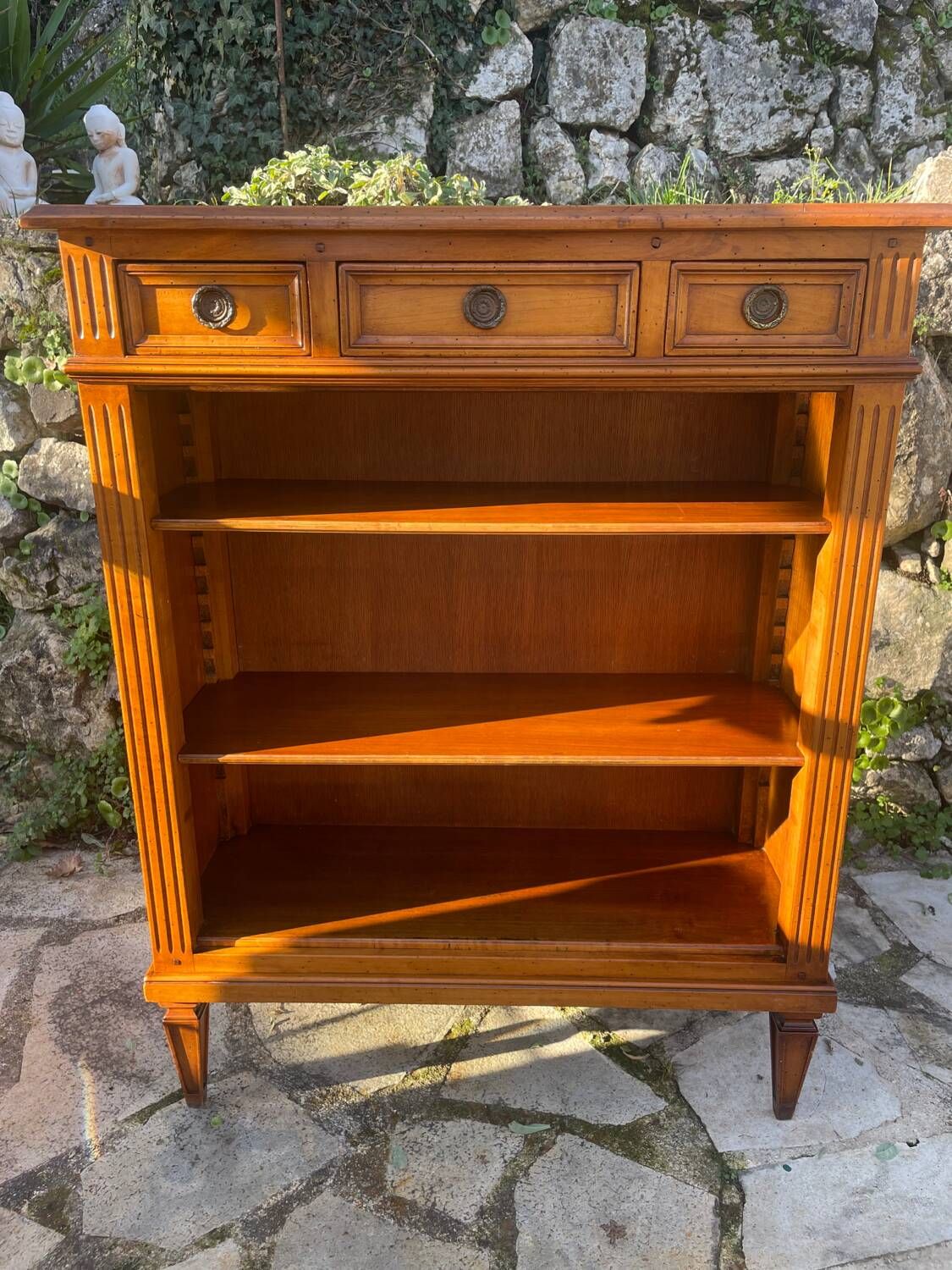 Louis XVI style solid wood bibus, 20th century period