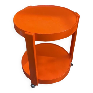 Table appoint ronde orange