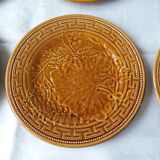 Six gien porcelain dabsin plates