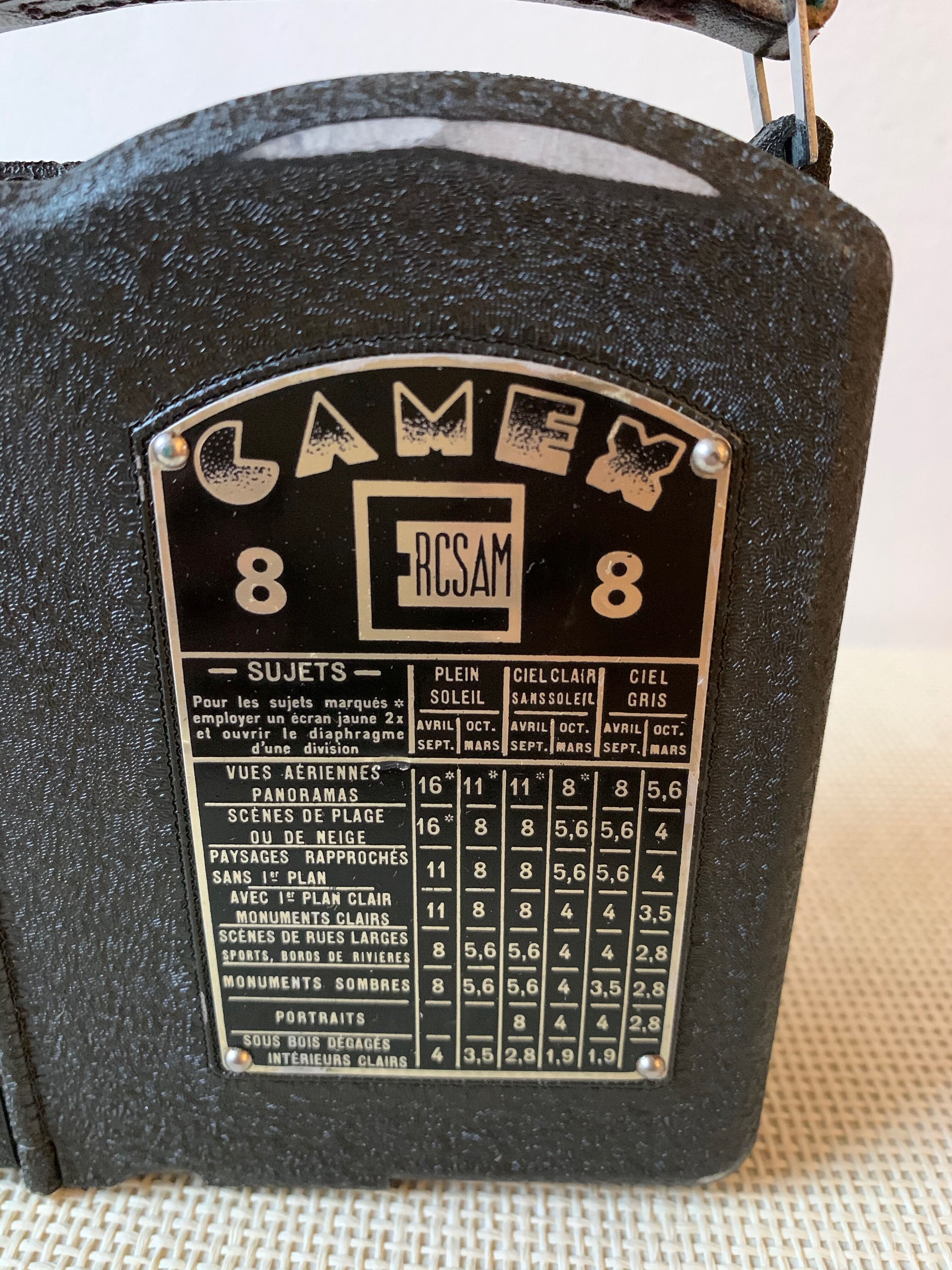 Camex ercsam 8mm camera