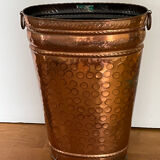 Copper umbrella holder