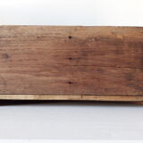 Old wooden workshop drawer