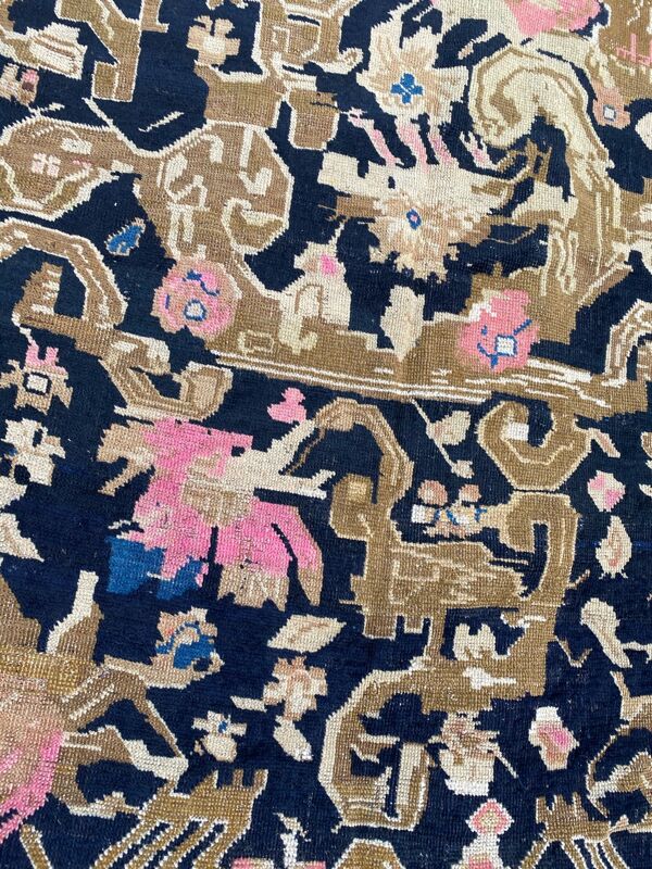 Tapis ancien caucasien Karabagh 123x190 cm