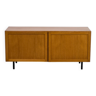 Buffet bas en teck, années 1970