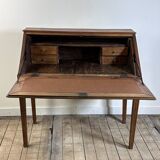 Cherrywood drop-leaf secretary from the late 19th century