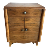 Art deco sideboard in walnut veneer