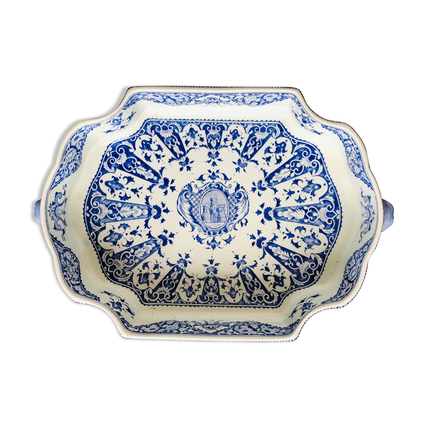 Centerpiece in gien earthenware