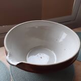Grand plat en terre cuite Grésale