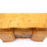 Art Deco chest of drawers, perfect for a TV, Poland, mid-20th century.