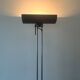 halogen floor lamp brass and black metal, relco milano 1970