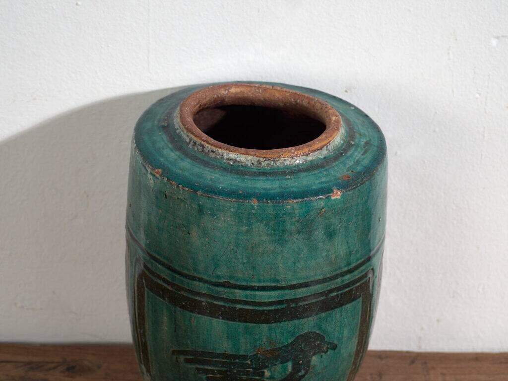 Old green vase (circa 1820) #39