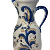 Large Talavera de la Reina earthenware pitcher, 20th century