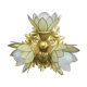 Plafonnier fleurs de lotus en nacre