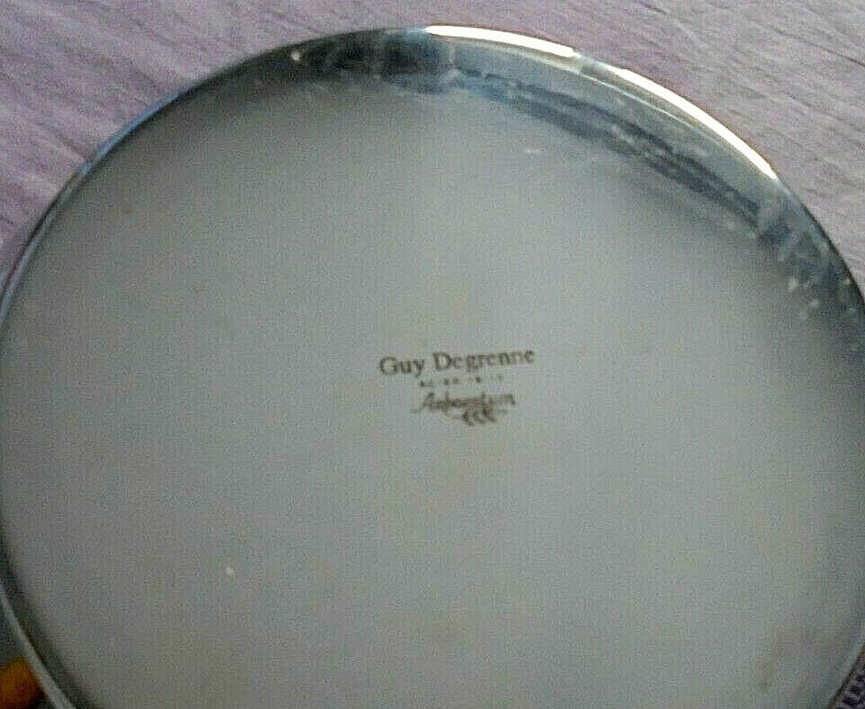 Guy Degrenne Stainless Salad and Green Plastic Container