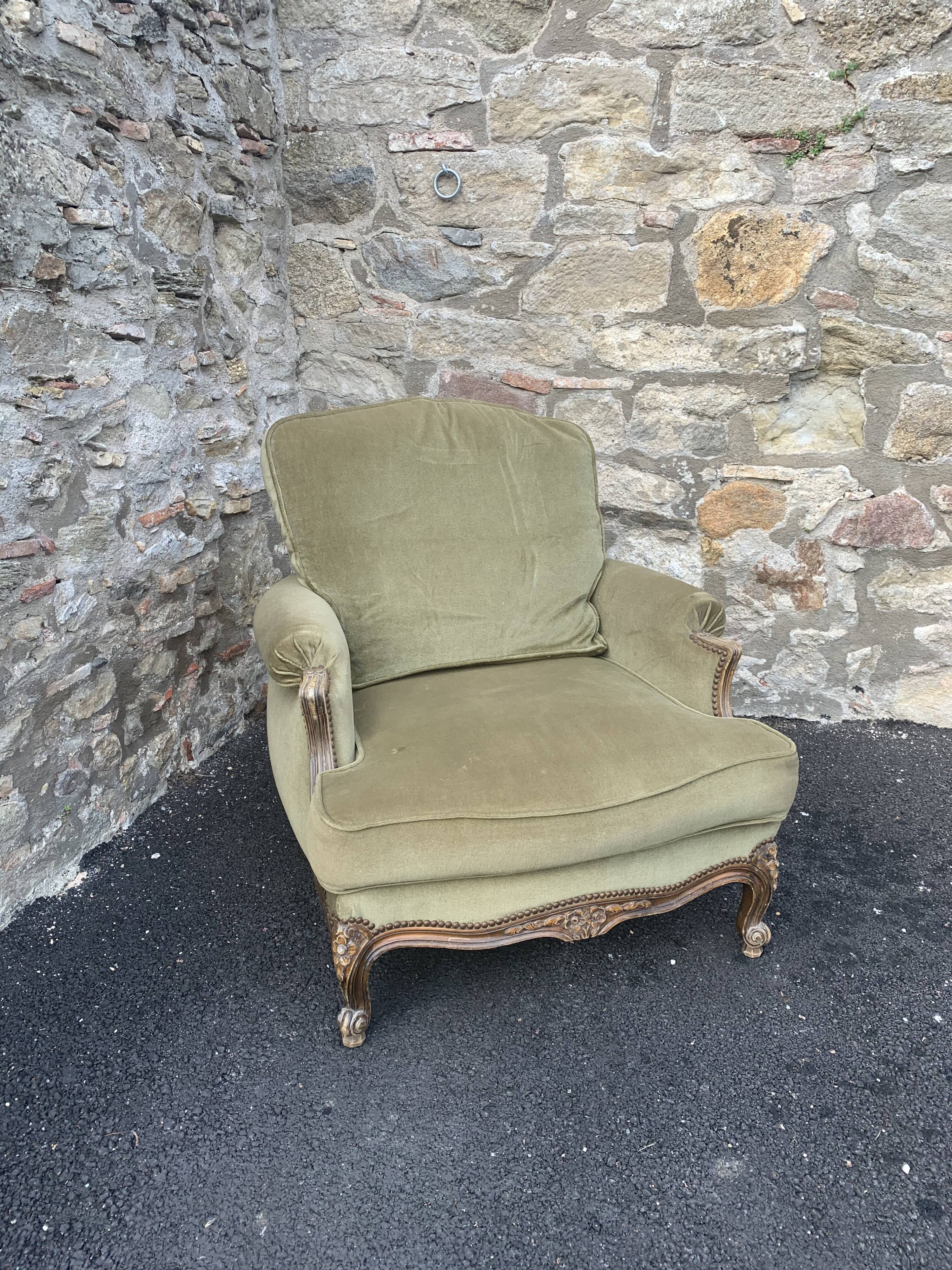 Louis XV style armchair