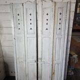 Paire de volets anciens ( persiennes)