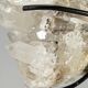 Decorative duo — Maligano jasper sphere & quartz clusters on bases