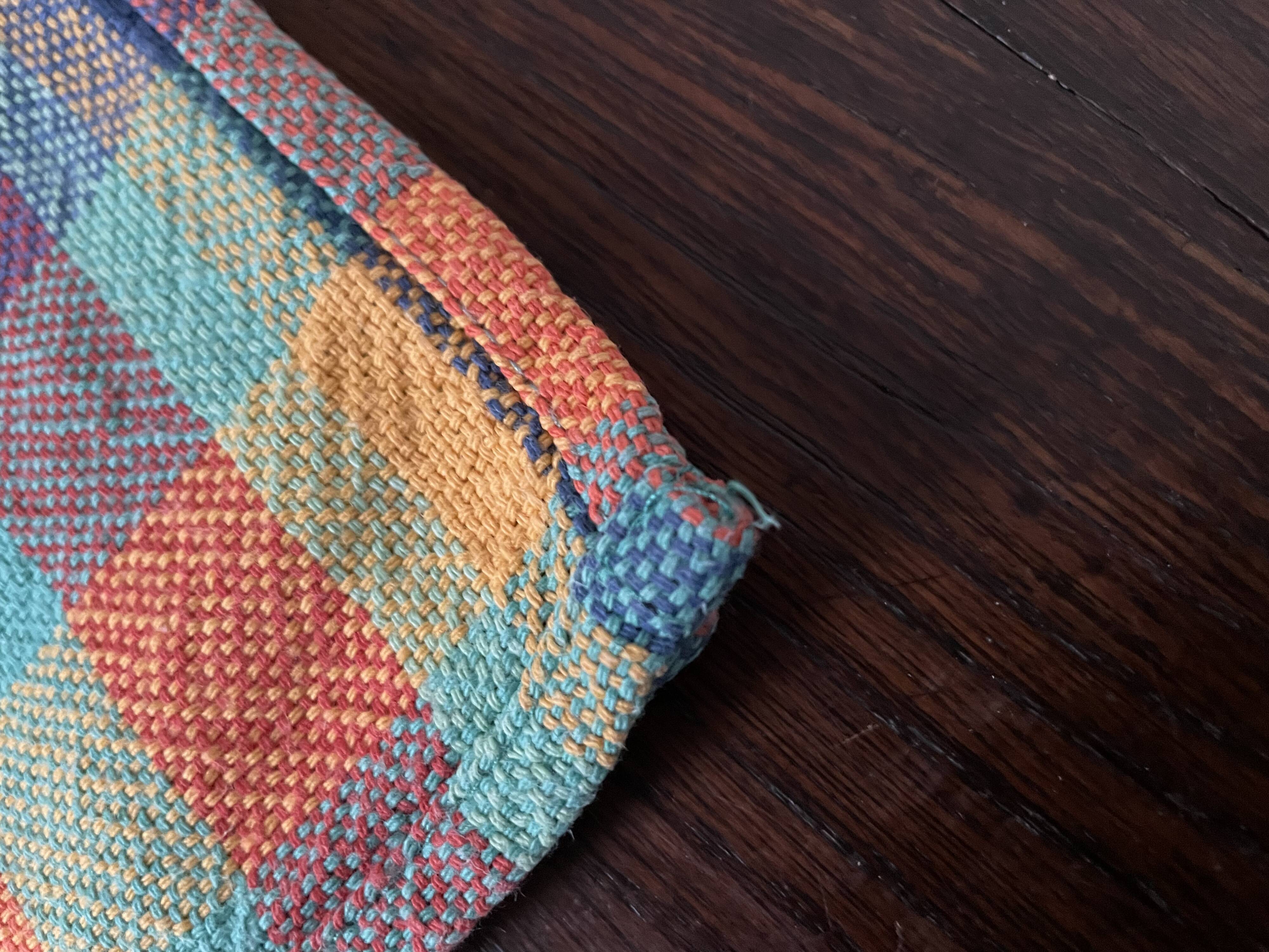 Set of 8 madras cotton napkins