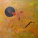 Lyrical abstraction painting