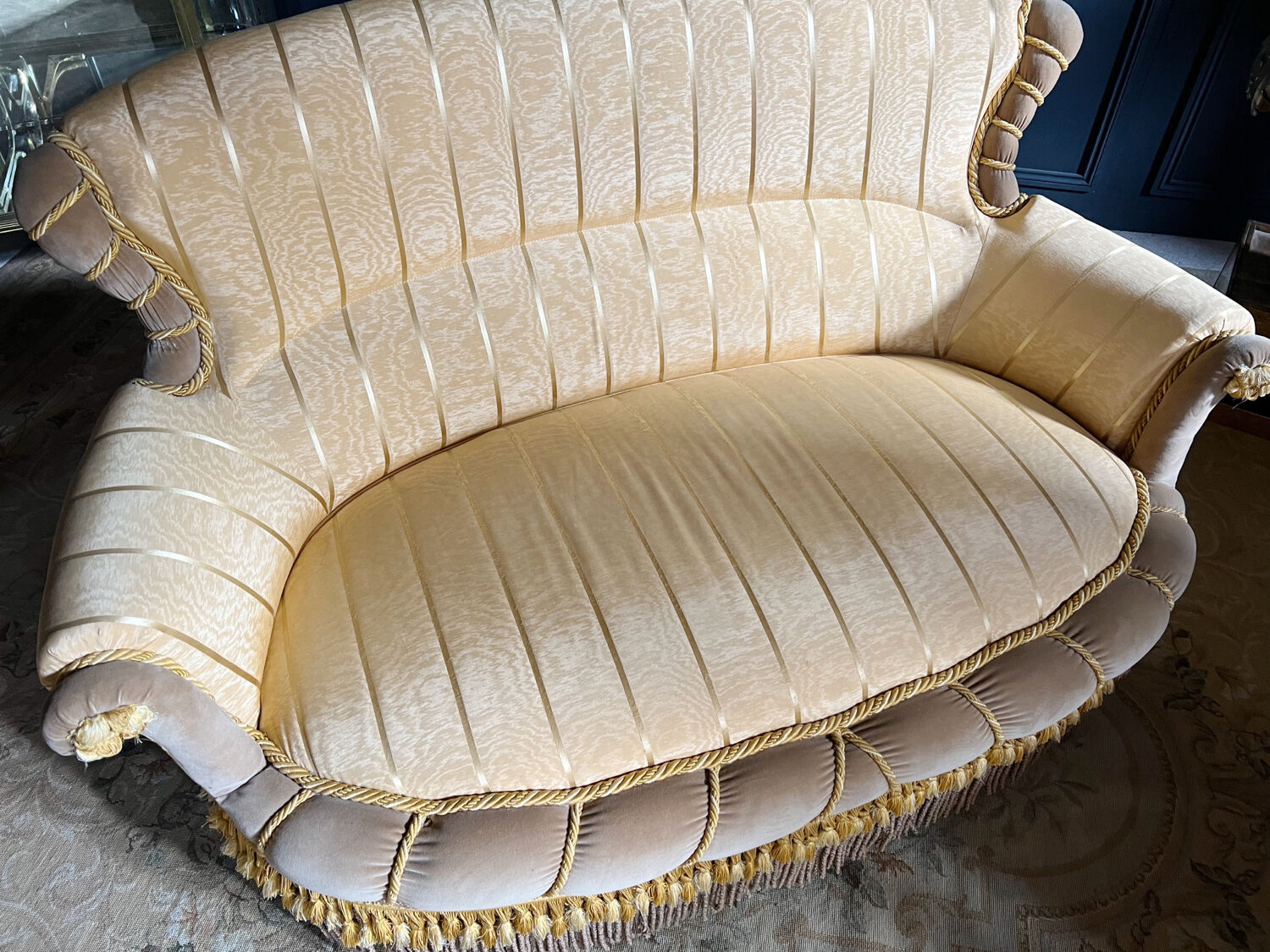 Napoleon III period sofa