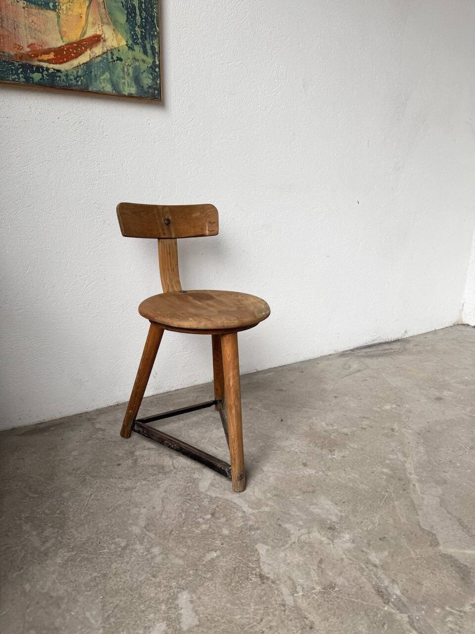 1950 tripod workshop chair