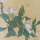 Deux peintures chinoises vintage sur soie