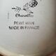Ceramic decoration plate Pomme Charolles