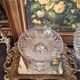 Coupe sur pied en verre