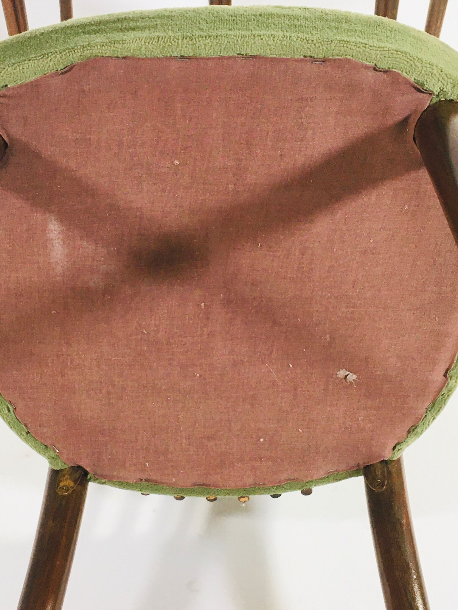Série de 6 chaises type "Baumann" France 1950's
