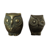 2sum sculptures in brass 60s 70s