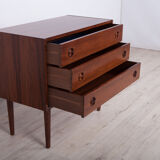 Commode danoise en palissandre du milieu du siècle, années 1960