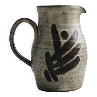 Pichet en céramique motif abstrait Hastings Pottery.
