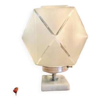 Art deco “cube” lamp