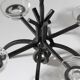 Cast Iron Brutalist Chandelier
