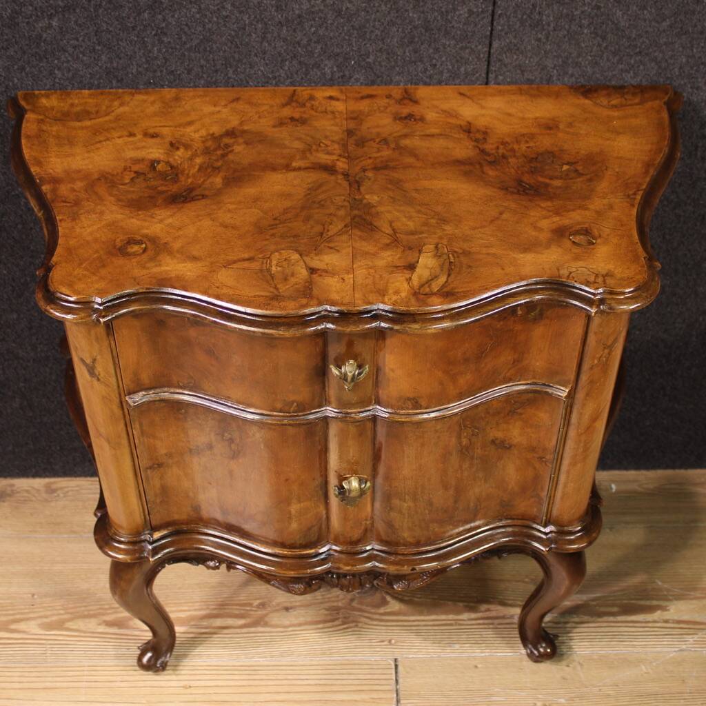 Pair of 20th-century Venetian bedside tables