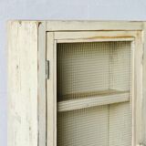 Armoire murale vintage avec verre, 1970'
