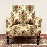 Flowered armchair