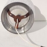 White clichy glass ceiling lamp