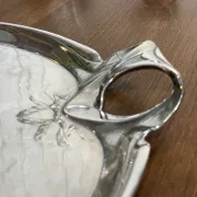 Art Nouveau silver-plated tea/coffee service, 4 pieces.