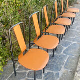 Set of 6 "Irma" chairs by Achille Castiglioni for Zanotta