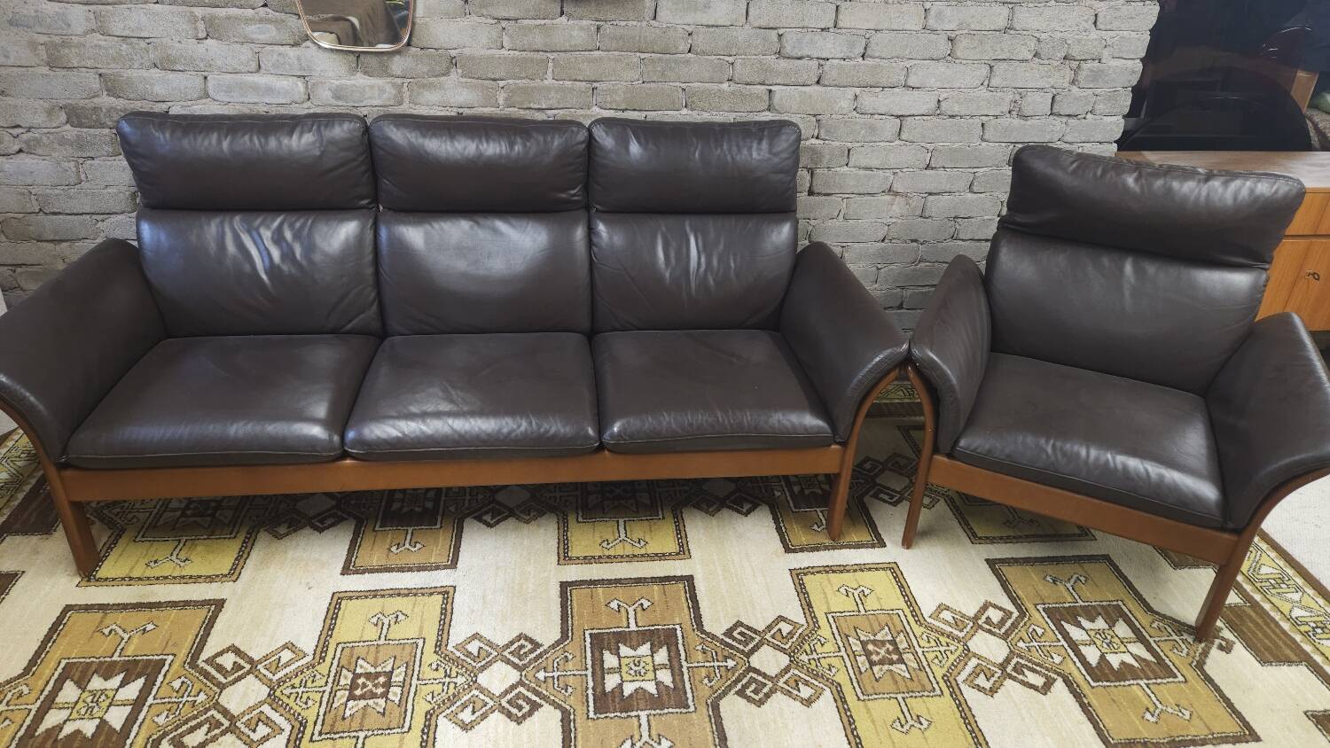 Sofa and armchair set