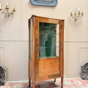 ROSEWOOD DISPLAY CABINET IN LOUIS XVI STYLE, 19TH CENTURY
