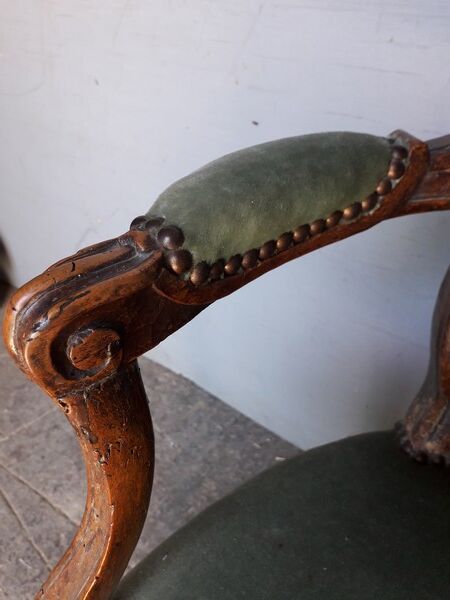 Fauteuil cabriolet epoque Louis XV
