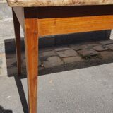 Table de ferme à tiroir