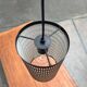 Mid-century minimalist perforated pendant, 1960s
