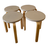 Tabourets Alvar Aalto « 60 »