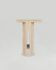 'LLOYD' travertine side table